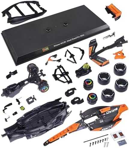 Bburago BBU 1:24 modelis KIT F1 McLaren MCL38 L.Norris 28504