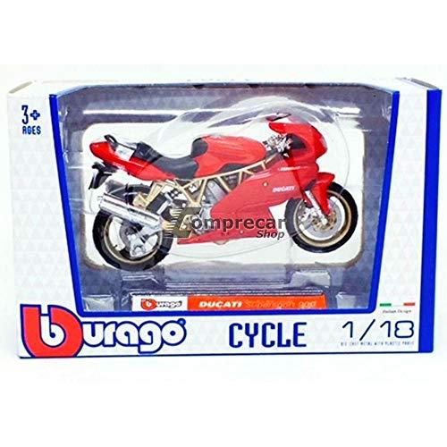 BBURAGO 1/18 motociklas, asort., 18-51030