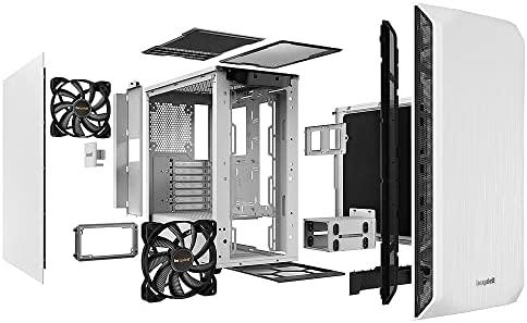 DARBUOTI! BG035 Be Quiet! Pure Base 500, baltas, ATX, M-ATX, mini-ITX dėklas