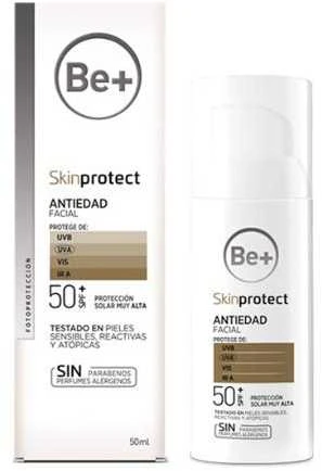 "Be+ Skin Protect" nuo senėjimo sauganti veido oda 50ml