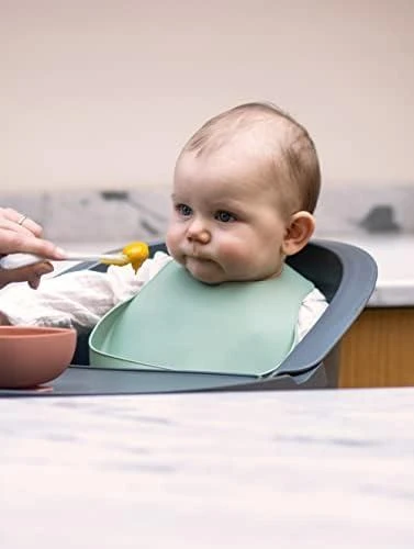 Beaba silikoninis seilinukas, spalva: žalia