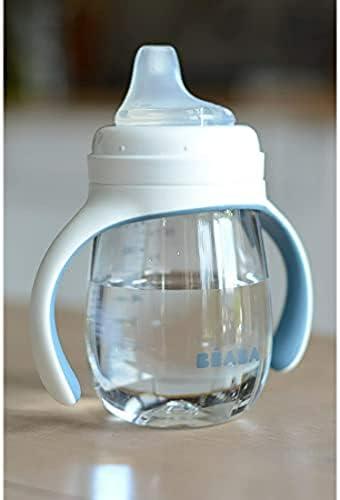 BEABA MOKOMASIS BUTELIUKAS-GERTUVĖ 2IN1, 210 ML, WINDY Mėlynas