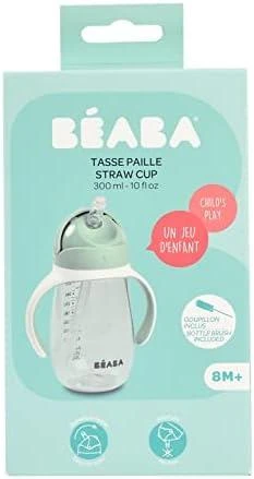BEABA GERTUVĖ SU ŠIAUDELIU, 300 ML, SAGE Žalias