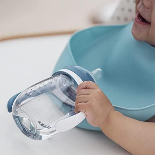 BEABA MOKOMASIS BUTELIUKAS-GERTUVĖ 2IN1, 210 ML, WINDY Mėlynas