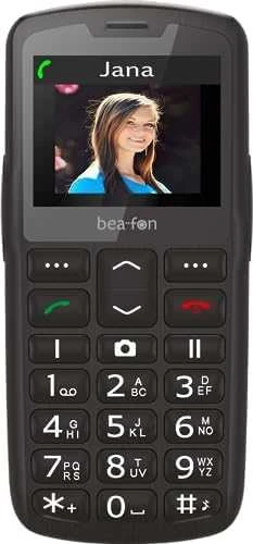 Feature Phone Beafon Sidabrinis Line SL260 Dual-Sim Juodas Sidabrinis