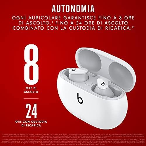 Beats Studio Buds belaidės ausinės su aktyviu triukšmo slopinimu, Baltos |  Varle.lt