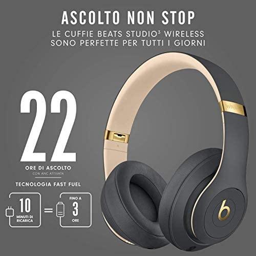 Beats Studio3 Belaidės Ausinės - Beats Skyline Collection - Shadow Pilkas |  Varle.lt