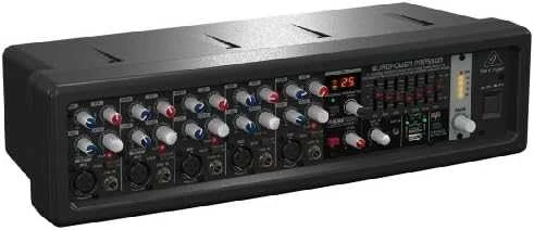 Behringer PMP550M garso pultas, 5 kanalai, 20 - 20000 Hz, juodas