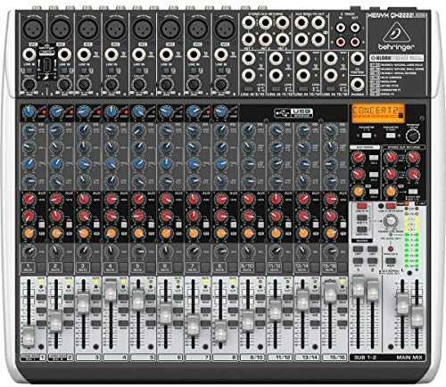 Behringer QX2222USB - garso maišytuvas