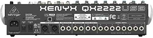 Behringer QX2222USB - garso maišytuvas