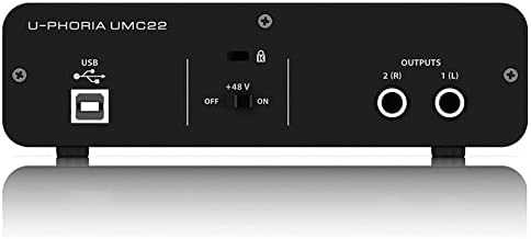 Garso plokštė Behringer UMC22