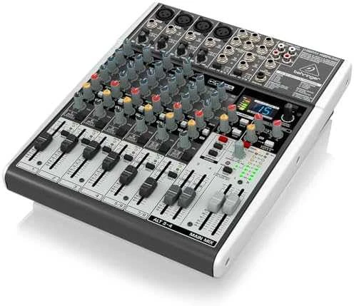 Behringer Xenyx 1204USB audio mixer 12 channels Pilkas