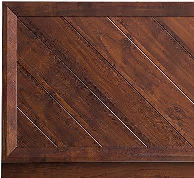 Beliani Lova MIALET 180 x 200 cm tamsiai ruda