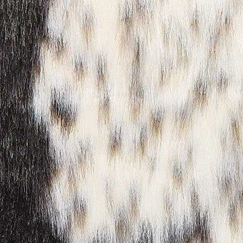Beliani Dirbtinė karvės oda NAMBUNG, juoda ir balta, 60 × 90 cm