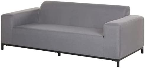 Beliani 2 vietų sodo sofa ROVIGO pilka