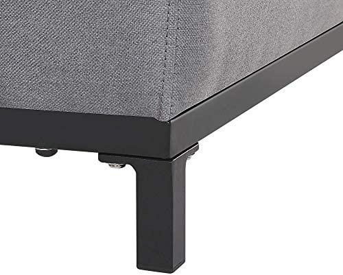 Beliani 2 vietų sodo sofa ROVIGO pilka