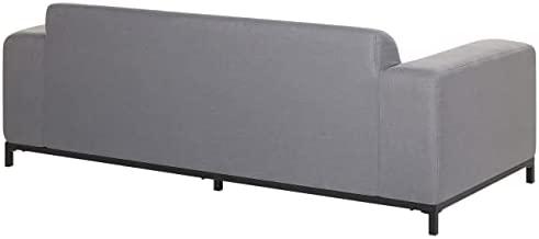 Beliani 2 vietų sodo sofa ROVIGO pilka