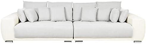 Beliani 4 vietų sofa TORPO šviesiai smėlio spalvos