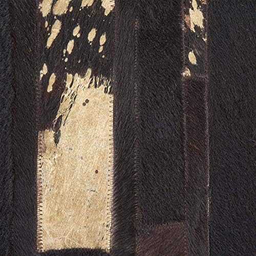 Beliani Kilim ARTVIN rudas 140x200 cm iš natūralios odos