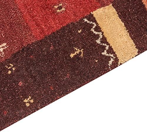 Beliani Kilimas SINANLI, spalvingas, 140 x 200 cm, Gabbeh, vilna