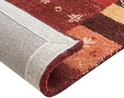 Beliani Kilimas SINANLI, spalvingas, 140 x 200 cm, Gabbeh, vilna