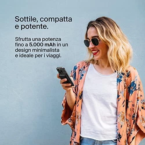 „Belkin Magnetic Wireless“ 5000 mAh juoda