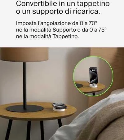 Belkinas | Magnetinis įkrovimo stovas | BoostCharge Pro