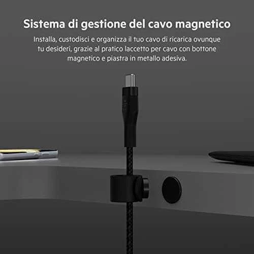 Belkin BOOST↑CHARGE PRO Flex USB cable 1 m USB 2.0 USB C Juodas