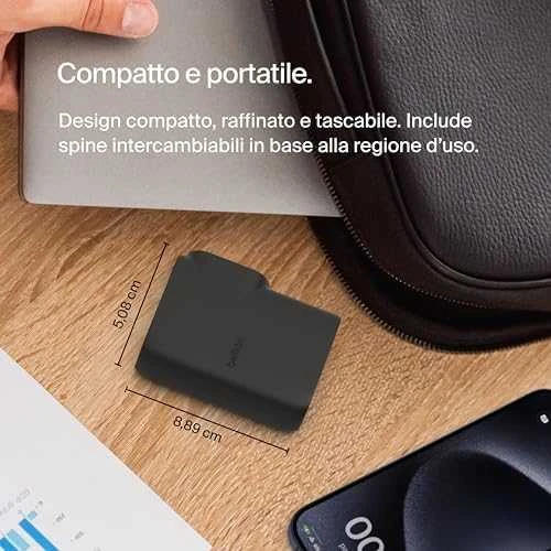 Mobilaus Telefono Įkroviklis - Belkin BPZ003BT1MBK B6 Universalus Greitas Įkrovimas