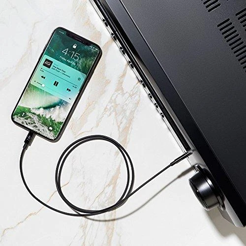 Belkin Lightning iki 3,5 mm kabelis AV10172bt03-BLK Juodas