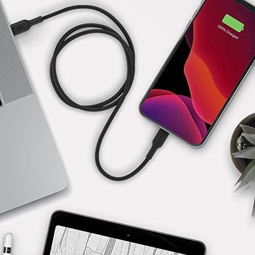 USB-C Į Lightning Kabelis - Belkin 1 m Juodas
