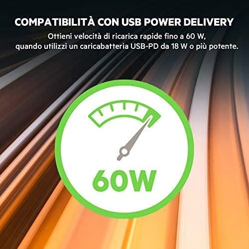 Belkin 60W USB-PD įkrovimo indikatorius