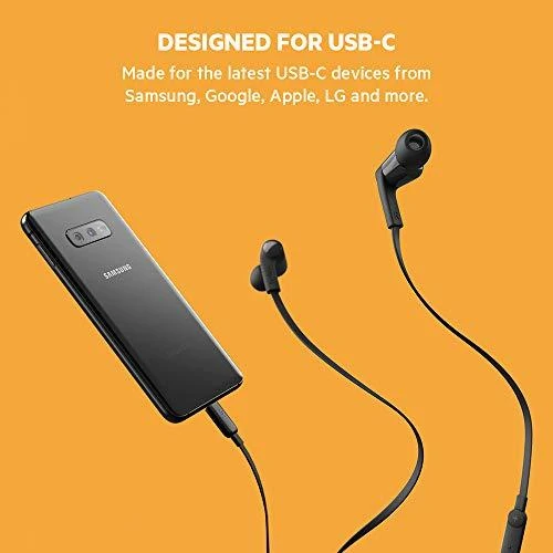 BELKIN ROCKSTAR Ausinės WITH USB-C CONNECTOR (Juodas)