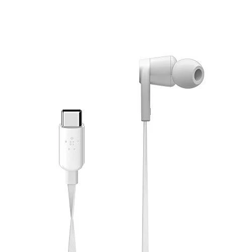 Ausinės Belkin SOUNDFORM G3H0002btWHT USB-C balta