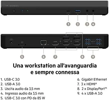 USB Dokas - Belkin 4K 85W