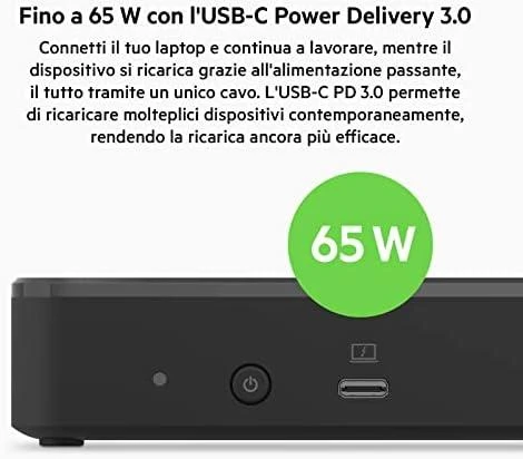 Belkin 14w1 | 3x USB-C | 3x USB 3.1 gen 2 | 2x USB 2.0 | 2x HDMI | 2x DP | 1x RJ | 1x miniJack 3,5mm