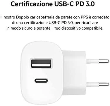 Maitinimo Adapteris - Belkin Wcb007vf Wh Baltas AC Spartus Įkrovimas