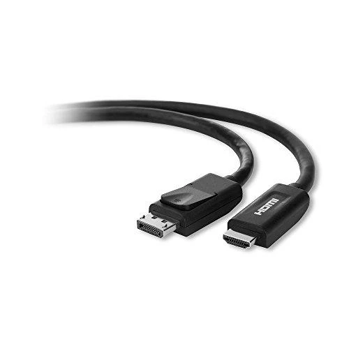 Kabelis Belkin DisplayPort - HDMI 1.8m juoda (F2CD001B06-E)