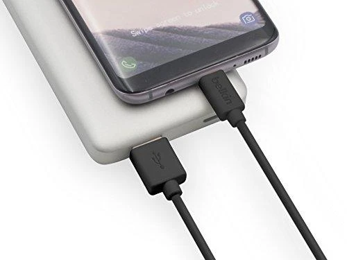 BELKIN CABLE USBA/USBMICROB 2M Juodas