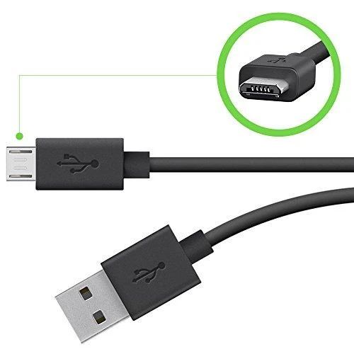 BELKIN CABLE USBA/USBMICROB 2M Juodas