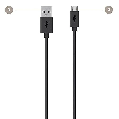 BELKIN CABLE USBA/USBMICROB 2M Juodas