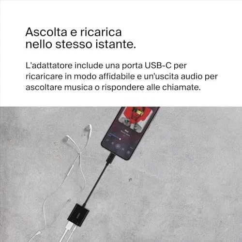 Belkin CD15340 USB-C - USB-C USB Adapteris Juodas (NPA004BTBK) | Belkin
