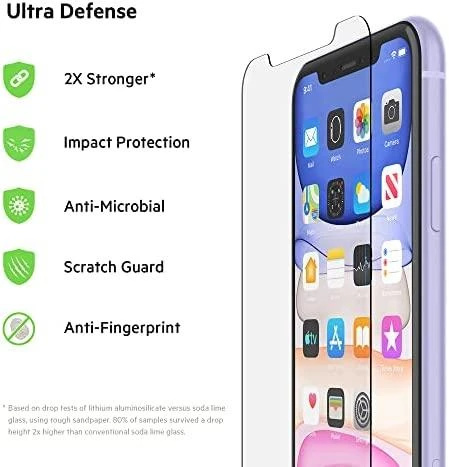 Belkin SCREENFORCE INVISIGLASS ULTRA - ANTIMIKROBIELLER DISPLAYSCHUTZ F