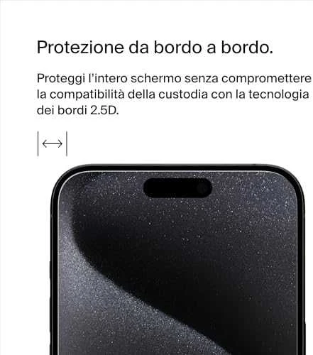 Grūdinto stiklo ekrano apsauga Belkin OVA137ZZ iPhone 15 Pro