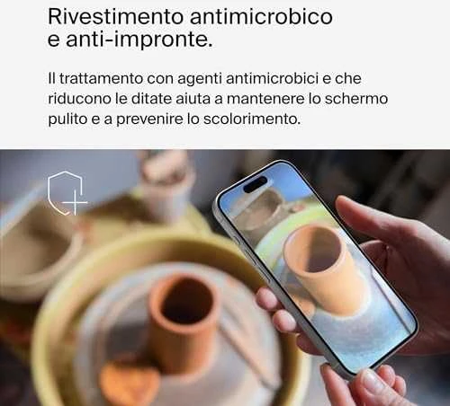 Grūdinto stiklo ekrano apsauga Belkin OVA137ZZ iPhone 15 Pro