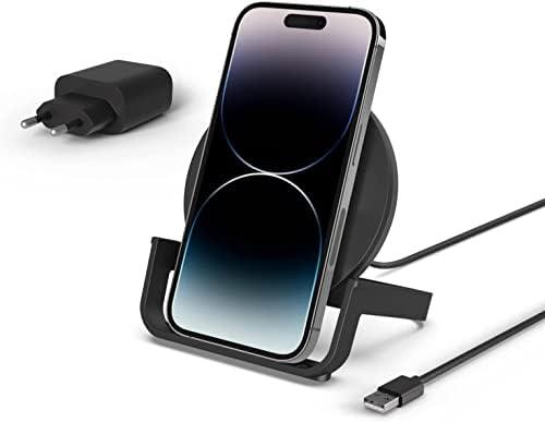 Mobilus Įrenginys - Belkin WIB001VFBK 10W Greitas Belaidis Įkrovimas USB Juodas