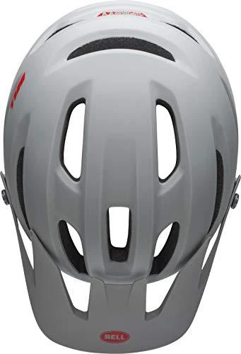 Bell Kask 4Forty Cliffhanger matinis blizgus pilkai raudonas megztinis M (55-59cm) (305896-uniw)