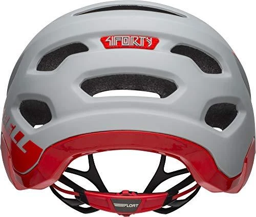 Bell Kask 4Forty Cliffhanger matinis blizgus pilkai raudonas megztinis M (55-59cm) (305896-uniw)