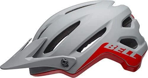 Bell Kask 4Forty Cliffhanger matinis blizgus pilkai raudonas megztinis M (55-59cm) (305896-uniw)