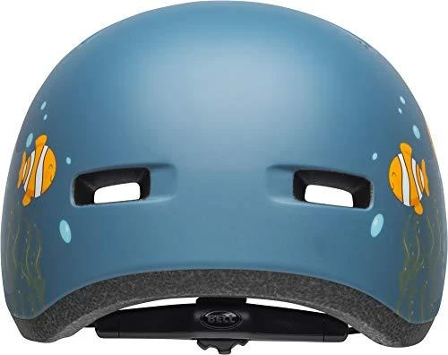 Bell Lil Ripper dydis XS (48–52 cm) clown fish matte pilka mėlynas